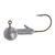 Eagle Claw Ball Head Jig, 1/2 Oz, Unpainted, Bronze Hoo