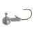 Eagle Claw Ball Head Jig, 3/4 Oz, Unpainted, Bronze Hoo