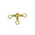 Eagle Claw Crossline Swivels - 4