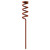Pure Fishing Basrh Spiral Rod Holder Red