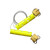 Rod N Bobb's Catfish Sticky Worm - Flo. Yello