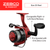 Zebco Slingshot 20 Red 5'6" 2pc Medium-Light Sp
