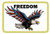 Arcadian Outfitters Freedom Eagle Velcro Patch
