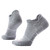 Smartwool Women's Run Low Ankle Socks Light Gray-White