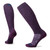 Smartwool Women's Ski Zero Cushion Over The Calf Socks Purple Iris
