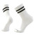 Smartwool Everyday Athletic Striped Crew Socks White