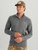 Huk XXL Airweight Heather 1/4 Zip Silverblueh