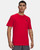 Under Armour UA Left Chest Logo Men's Short Sleeve Red LG