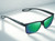 Alexander Metal Premium Sport Polarized Sunglasses - Jet Black
