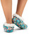Lazy One Unicorn Fuzzy Feet S/M