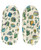 Lazy One Book Fuzzy Feet S/M