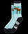 Lazy One Born Wild Crew Sock 9-11