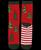 Lazy One Striped Trees Sock Xl