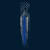 Grunt Style Blue Line Flag L