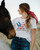 Vortex Women's Stars and Stripes Tee XL
