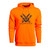 Vortex Core Logo Performance Hoodie Blaze Orange 2XL