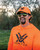 Vortex Core Logo Performance Hoodie Blaze Orange 2XL