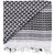 Fox Outdoor Tactical Shemagh - White and Black