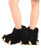 Lazy One Black Bear Paw Slipper