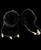 Lazy One Black Bear Paw Slipper