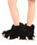 Lazy One Black Bear Paw Slipper