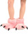 Lazy One Pink Bear Paw Slipper