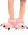Lazy One Pink Bear Paw Slipper