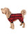 Lazy One Dog Red Plaid Flapjack