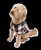 Lazy One Black Plaid Dog Shirt