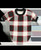 Lazy One Black Plaid Dog Shirt