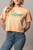 Kimes Ranch Plains Stampede Tee - Peach