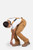 Dovetail Workwear Freshley Overalls in Saddle Brown Canvas