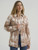 Wrangler Vintage Jacquard Boyfriend Snap Shirt