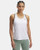 UA Tech Knockout Women's Tank White MD
