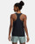 UA Tech Knockout Women's Tank White MD