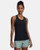 UA Tech Knockout Women's Tank Pink MD