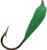 Mack's Lure Glo Hooks Bronze Series - Green