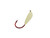 Mack's Lure Glo Hooks Red Series - White