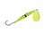 Mack's Lure Wedding Ring UV Spinner - UV/Orange