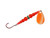 Mack's Lure Wedding Ring UV Spinner - UV/Orange