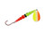 Mack's Lure Wedding Ring UV Spinner - UV/Chartreuse/Orange