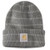 105560-EB4OS Women's Rib Knit Beanie Heather Gray-197219852268