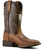 10064053 12 D MNS Sport Steer Skull Cowboy Boot SA-197318670848