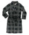 *Men'S Grey Plaid Robe S/M-210000218095