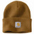 A18-BRN OS Carhartt Brown Knit Cuffed Beanie -26-035481015298
