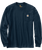 K126-NVYSREG Navy TK0126 M LseFit HW LS Pkt TShrt--210000133831