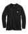 K128-BLK L Black Loose Fit Heavyweight Long-Sleeve-035481398551