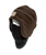 A202-DKB OS Dark Brown Fleece 2-In-1 Headwear -26-035481626302