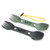 F-SP-Ut-2Pkutility Spork 2 Pack CAMPGREEN CHARCOAL-210000168507