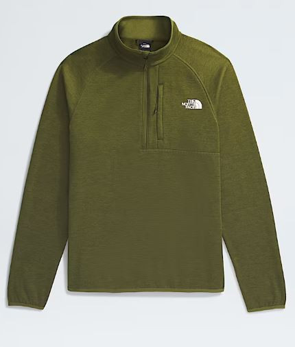 NF0A5G9W L  Men's Canyonlands ½ Zip Forest Olive H-197064944835